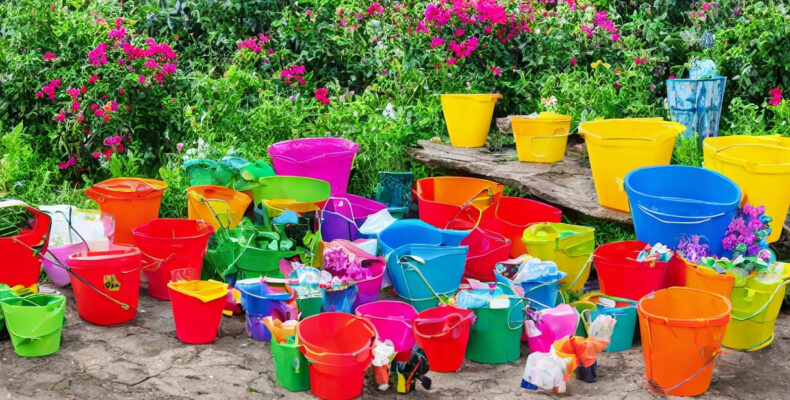 DIY-projekter med plastbøtter: Fra plantekrukker til opbevaringskasser